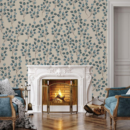 Paisley &amp; Stone Wallpaper
