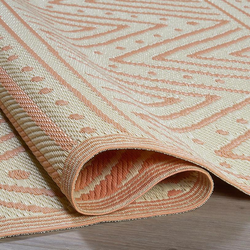 Patan - Coral Reversible Rug