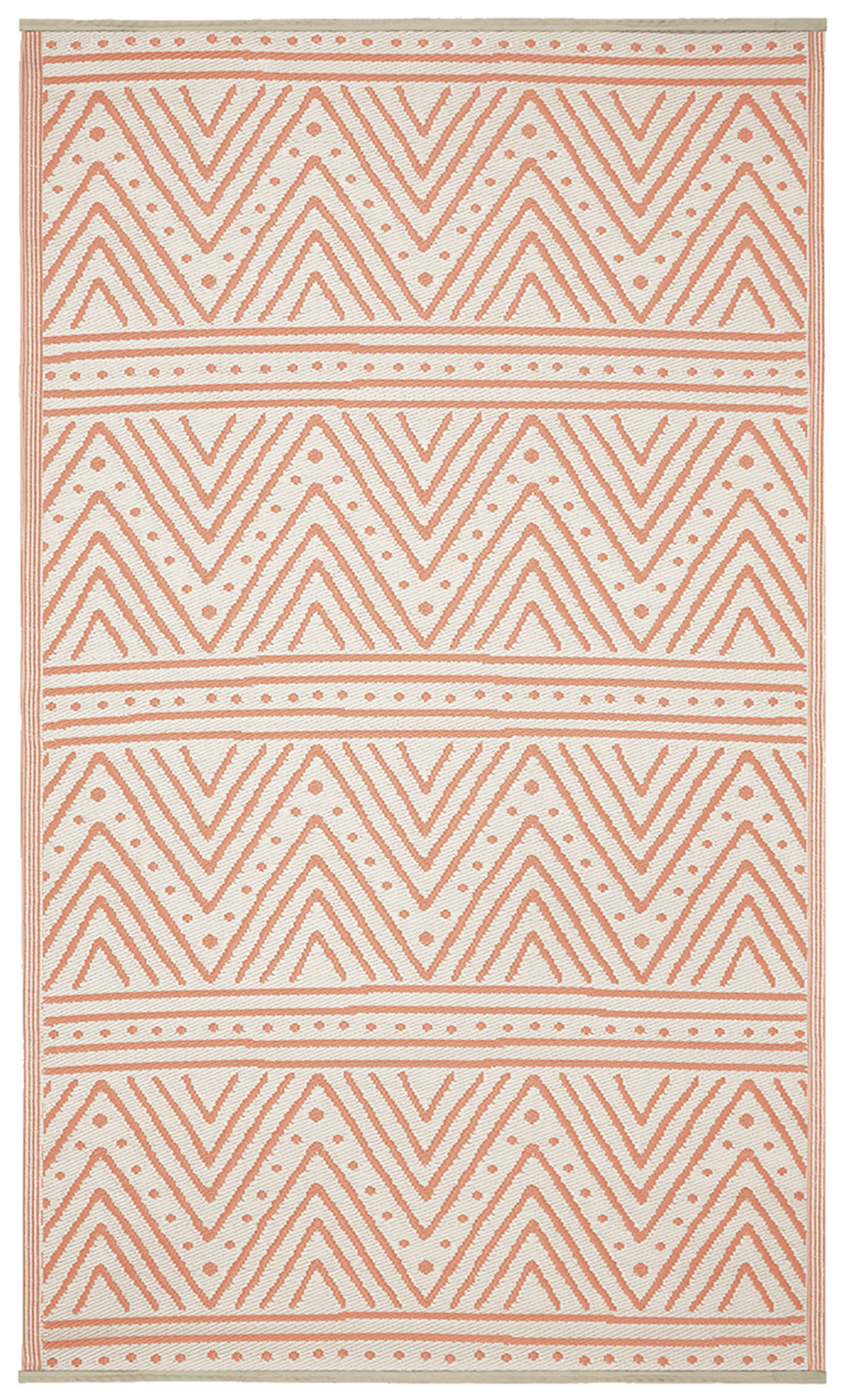 Patan - Coral Reversible Rug