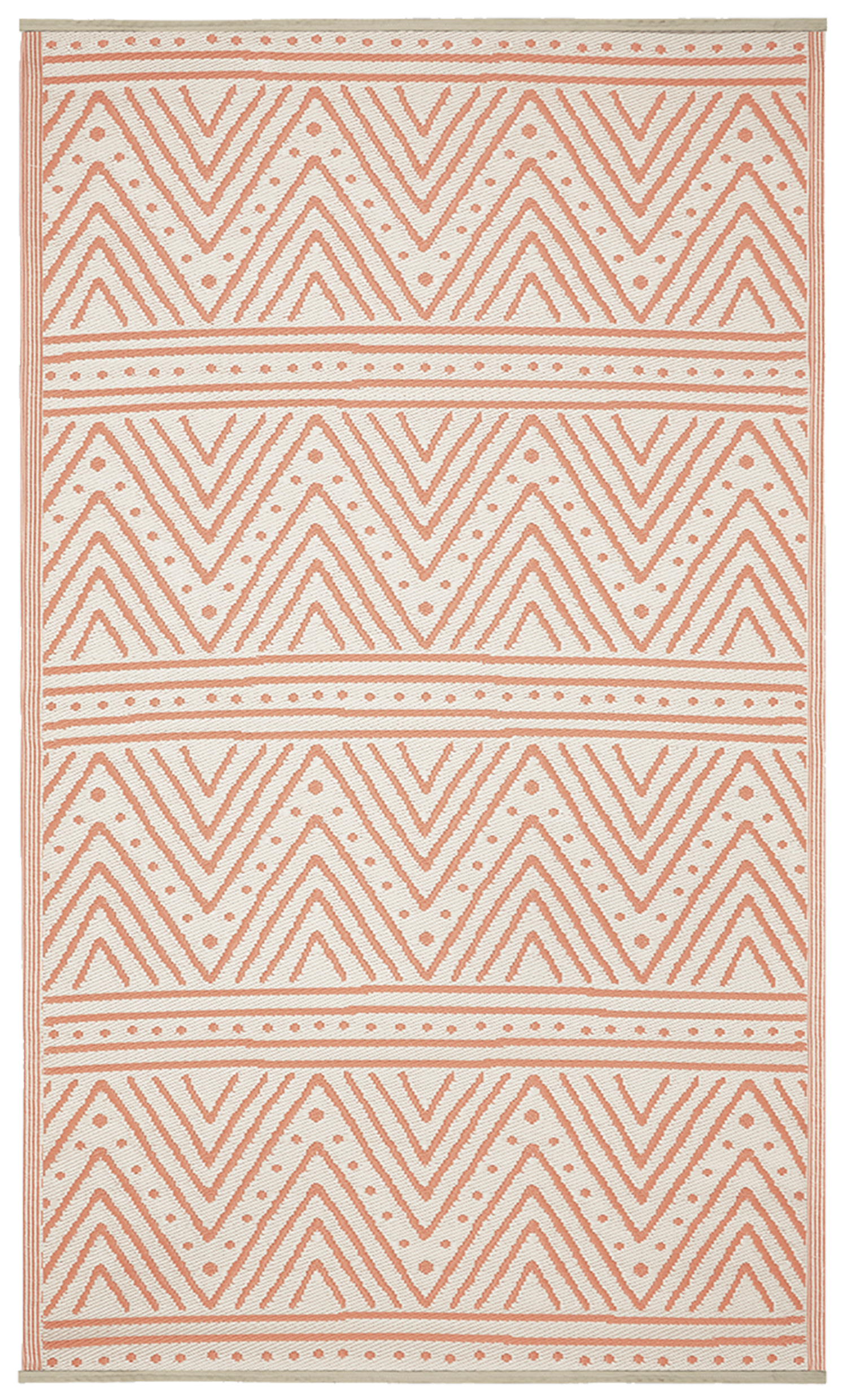 Patan - Coral Reversible Rug