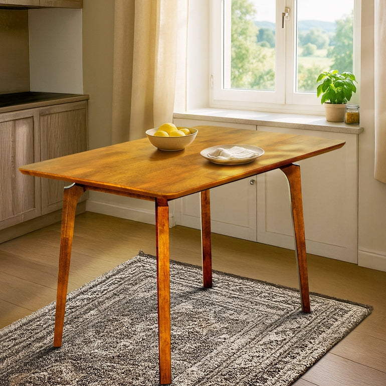 Verve 48" Solid Acacia Wood Dining Table - 2 Colors