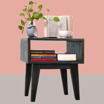 Serena Solid Acacia Wood Nightstand - 6 Colors
