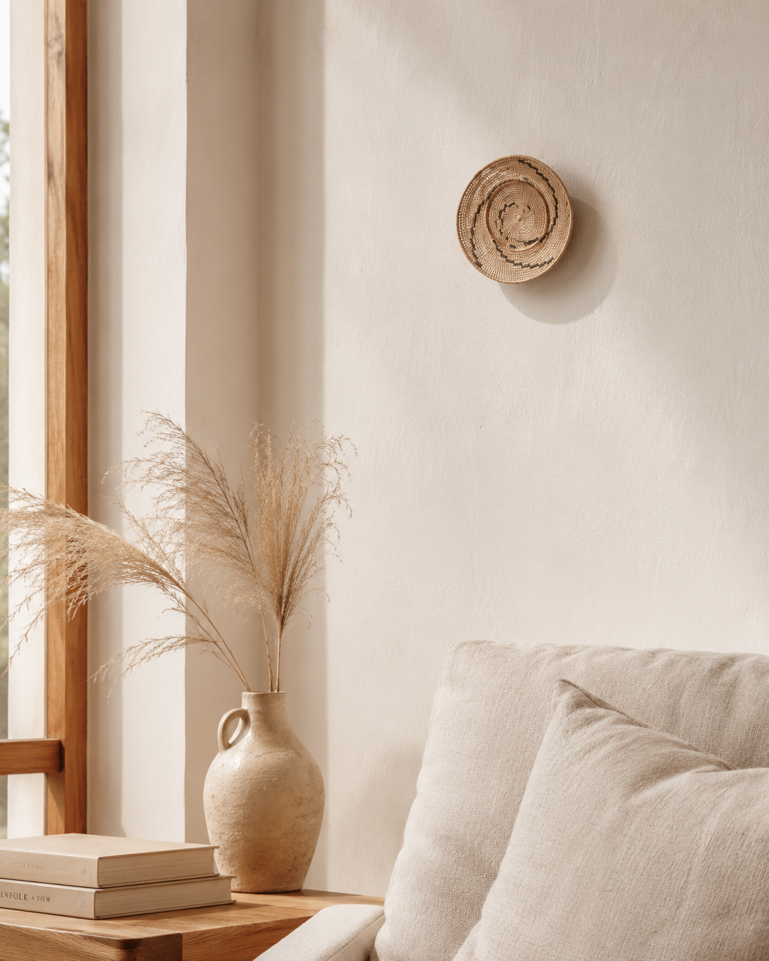 Rama Natural Wall Baskets