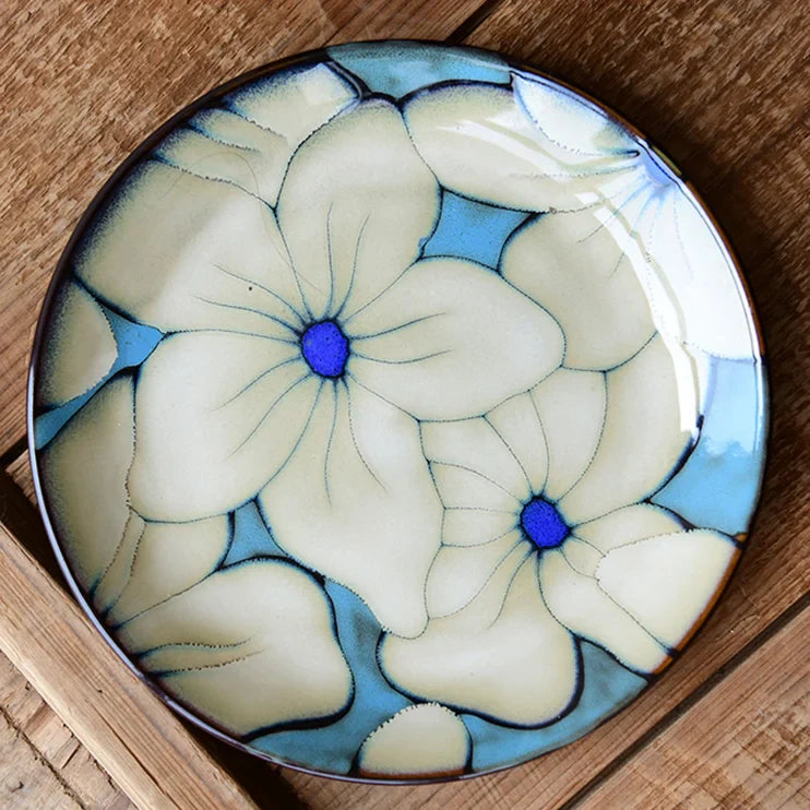 Kellan Glazed Handpainted Tableware