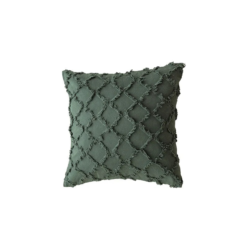 Green &amp; Coffee Cushion Covers - 6 styles