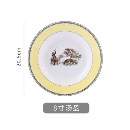 Antique Style European Heirloom Dinner Set