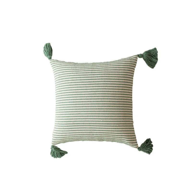 Green &amp; Coffee Cushion Covers - 6 styles