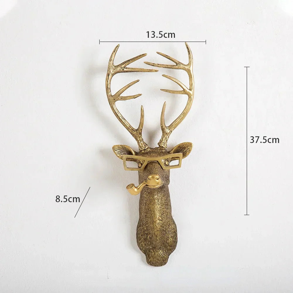Antique Bronze Resin Animal Pendants