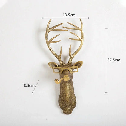 Antique Bronze Resin Animal Pendants