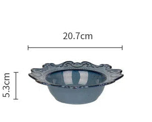 French Style Porcelain Dinnerware - 2 Colors