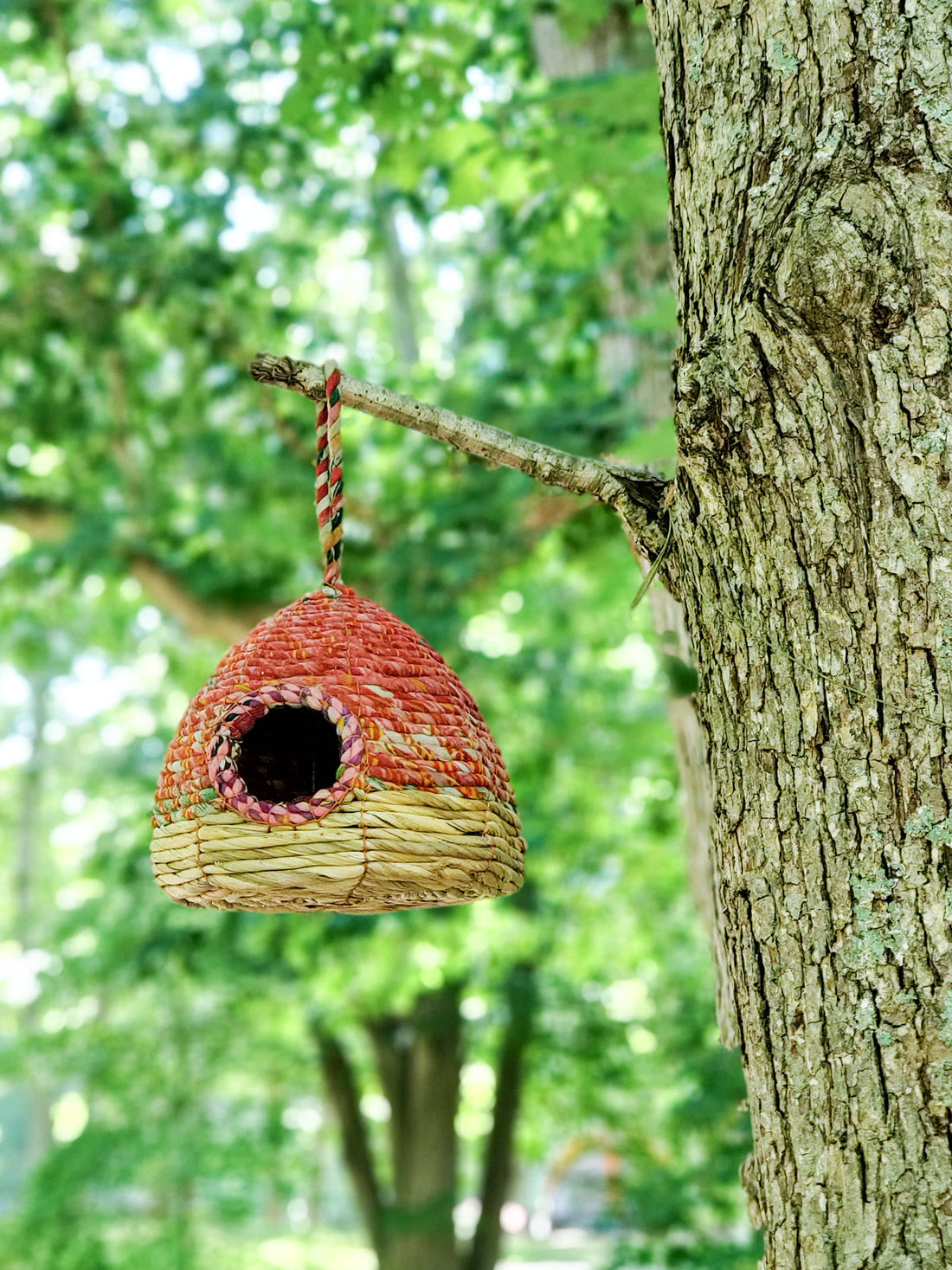Seagrass &amp; Sari Birdhouse - Garden