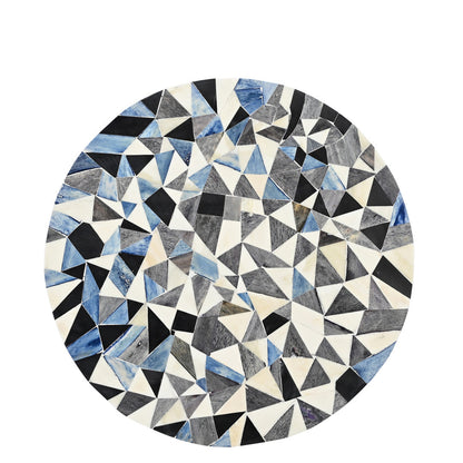 Sao Tome Martini Table With Bone Inlay