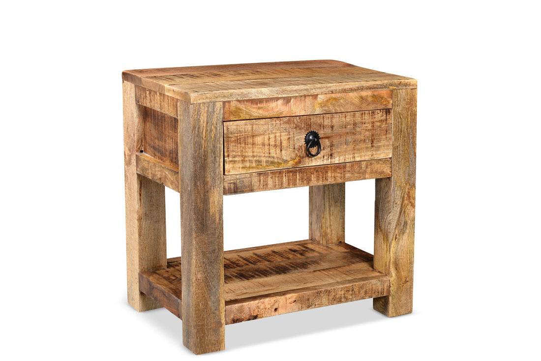Timbergirl Surat Solid Wood Side Table