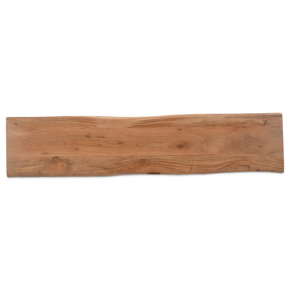 Timbergirl Solid Wood Live Edge Bench