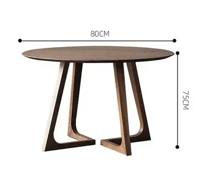 Italian Oak Dining Table - Round