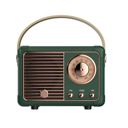 Retro Bluetooth Speaker - 5 Colors