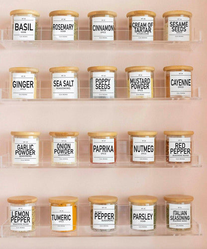 Custom Spice Jars