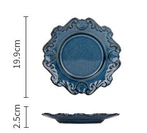 French Style Porcelain Dinnerware - 2 Colors