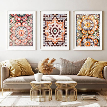 Mosaic Wall Art Canvas Prints
