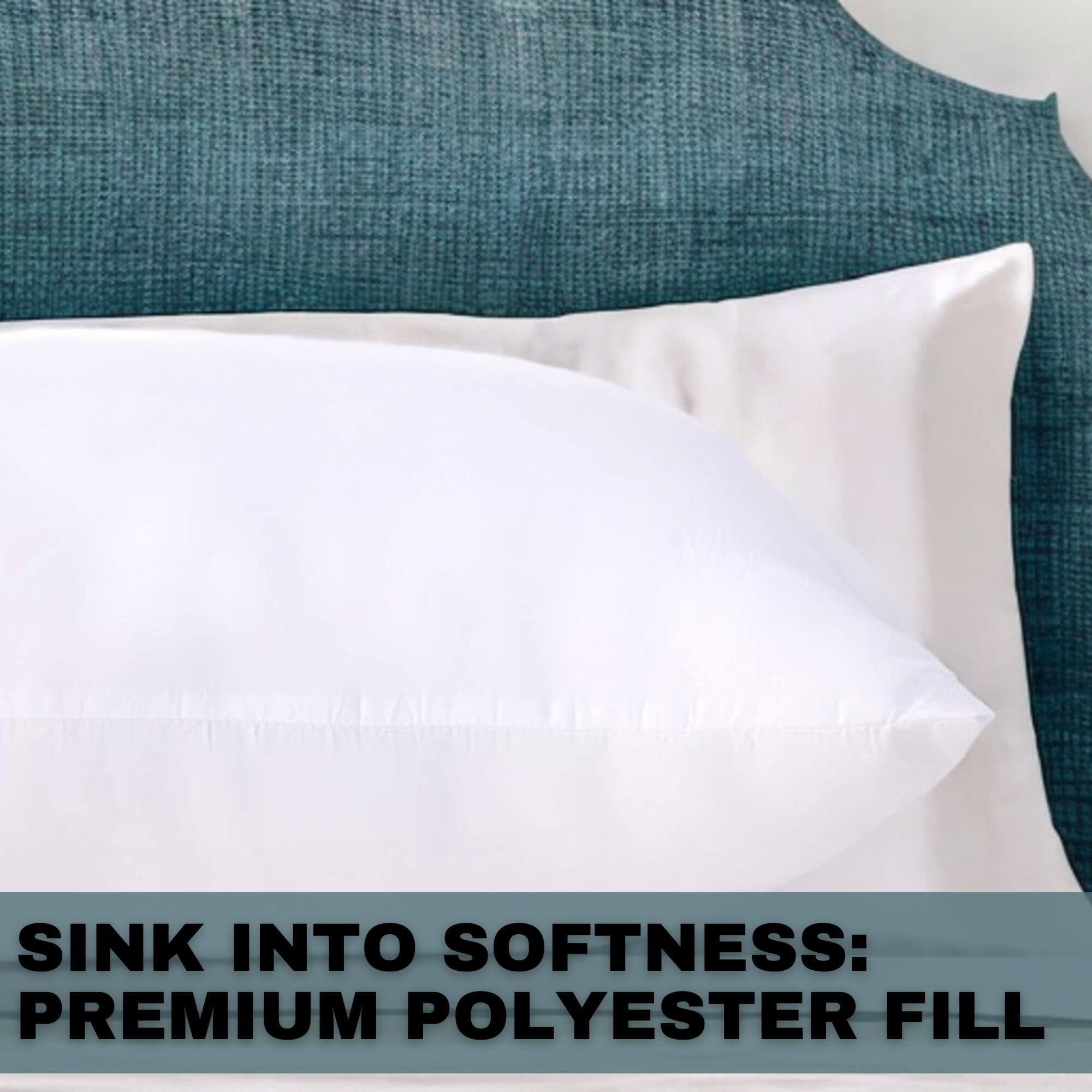 Luxury 20x28 Pillow Insert - Soft Medium Firm