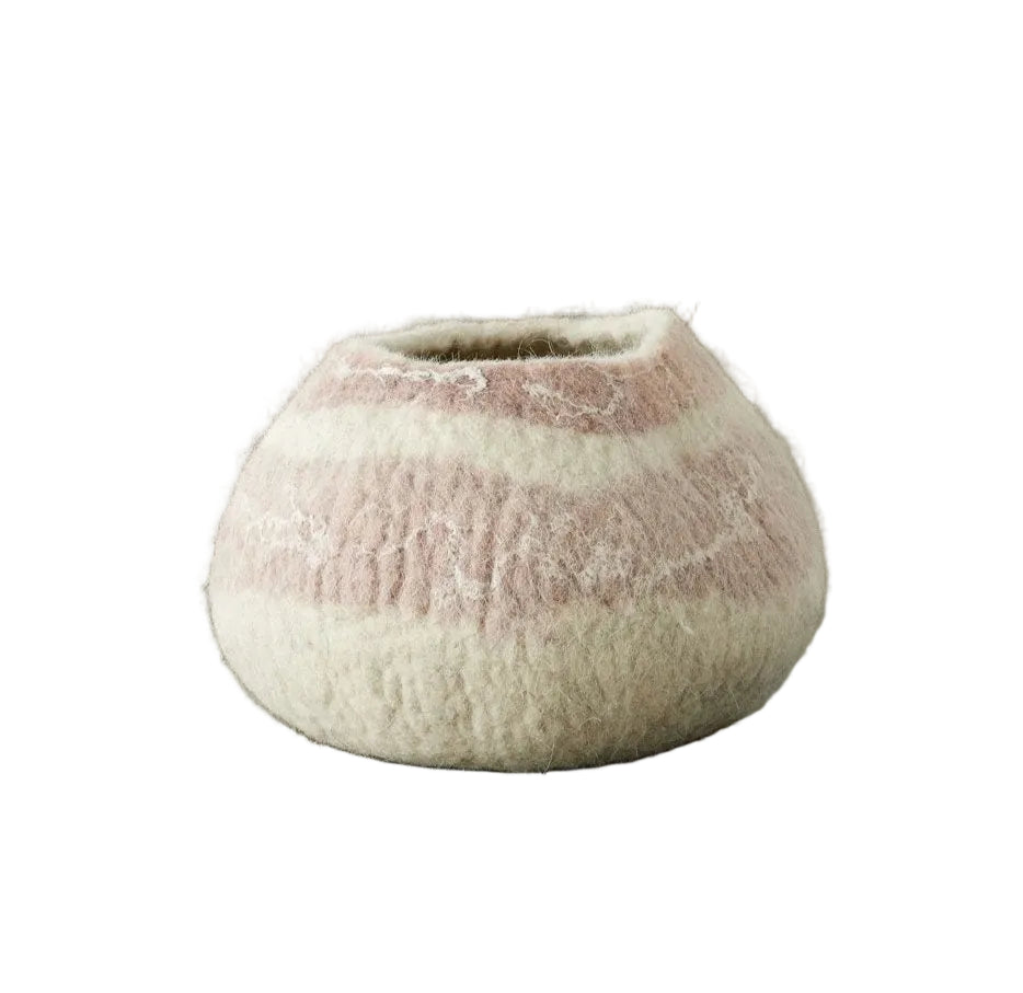 Soft Stone Harmony Ukhamba Wool Bowl