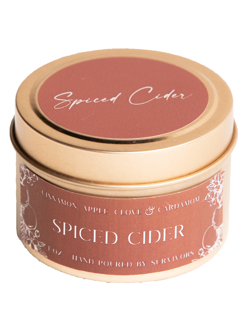 Spiced Cider 4 0z Tin Candle