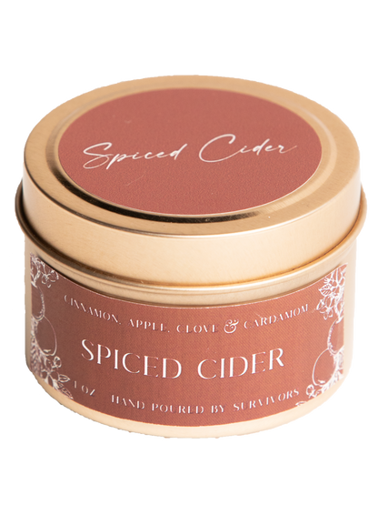Spiced Cider 4 0z Tin Candle