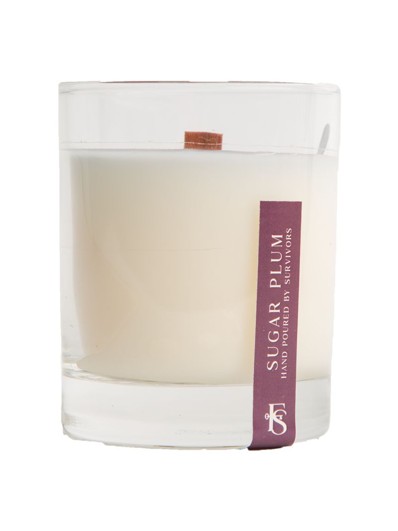 Sugar Plum Wooden Wick Candle