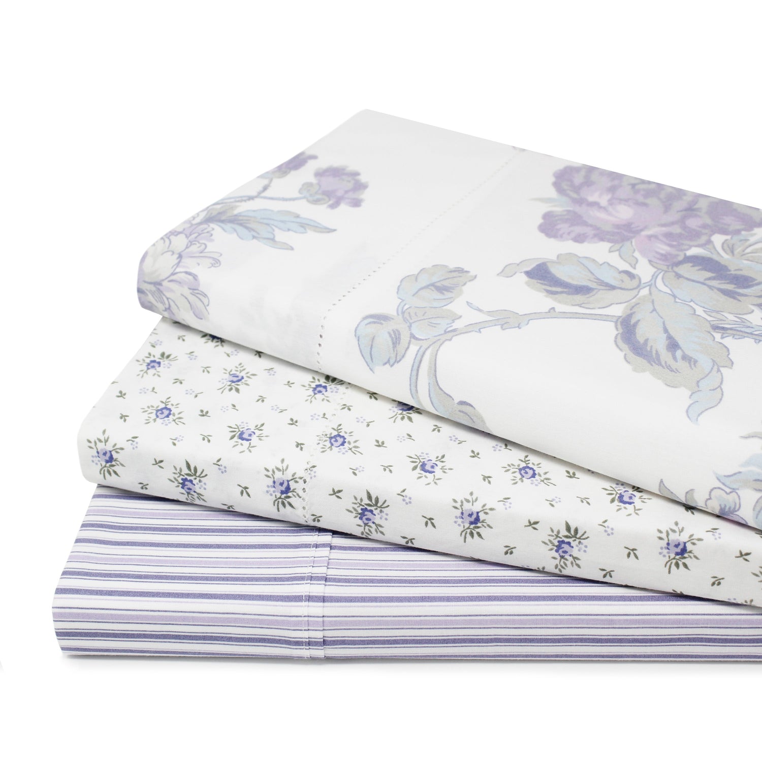 Jardin De Rose Printed Cotton Percale Duvet Sets