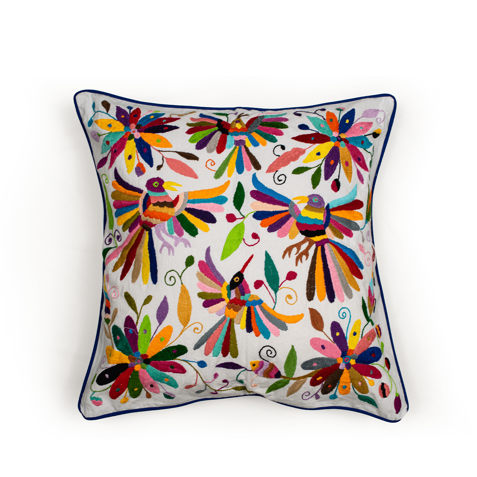 Rainbow Colibrí Cushion Cover