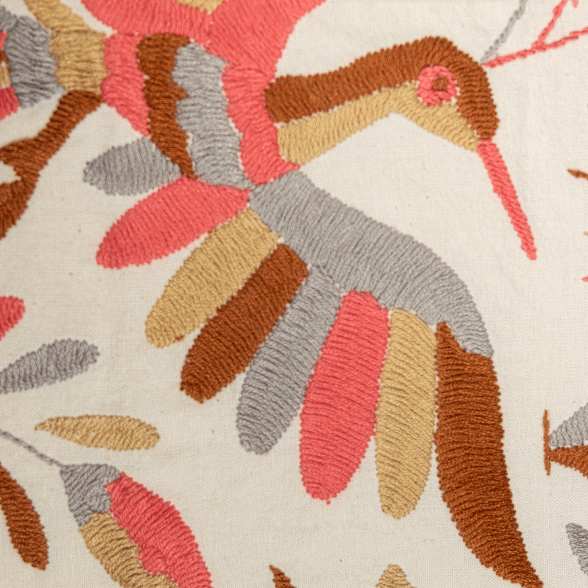 Pink Nature Cushion Cover