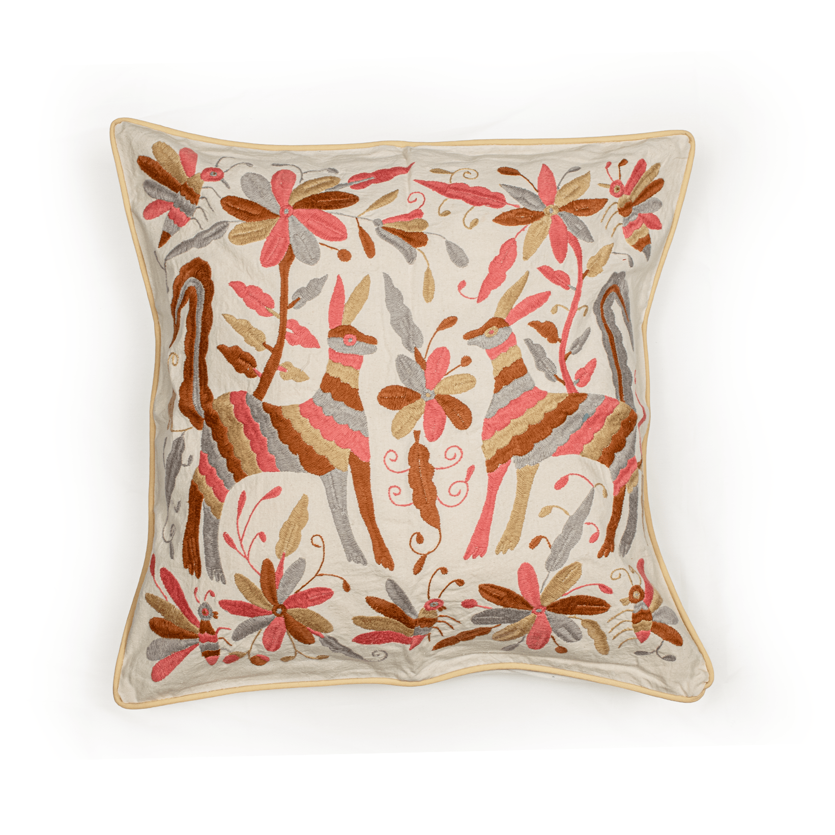 Pink Nature Cushion Cover