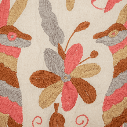 Pink Nature Cushion Cover