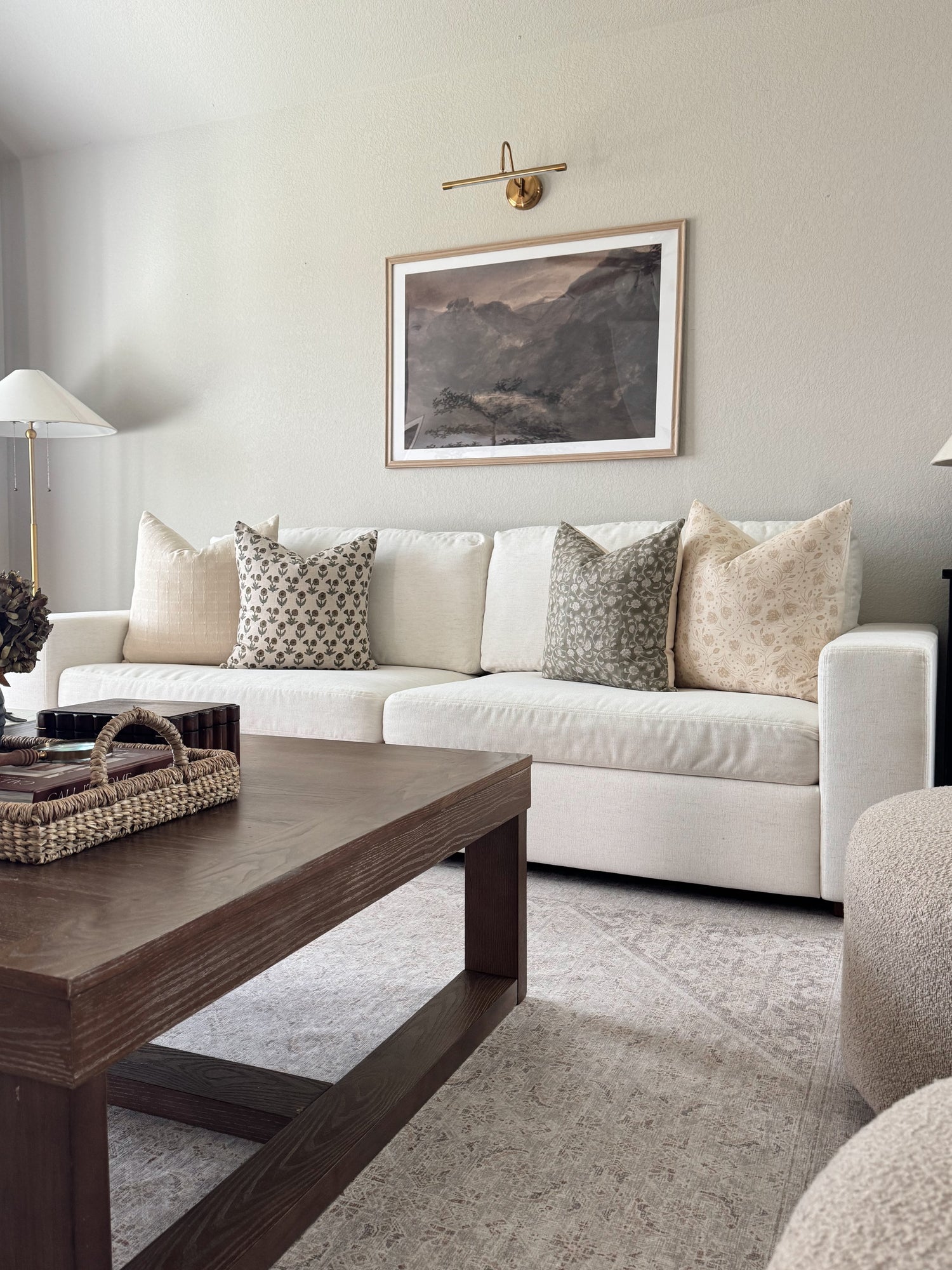 Grace Linen Pillow Cover