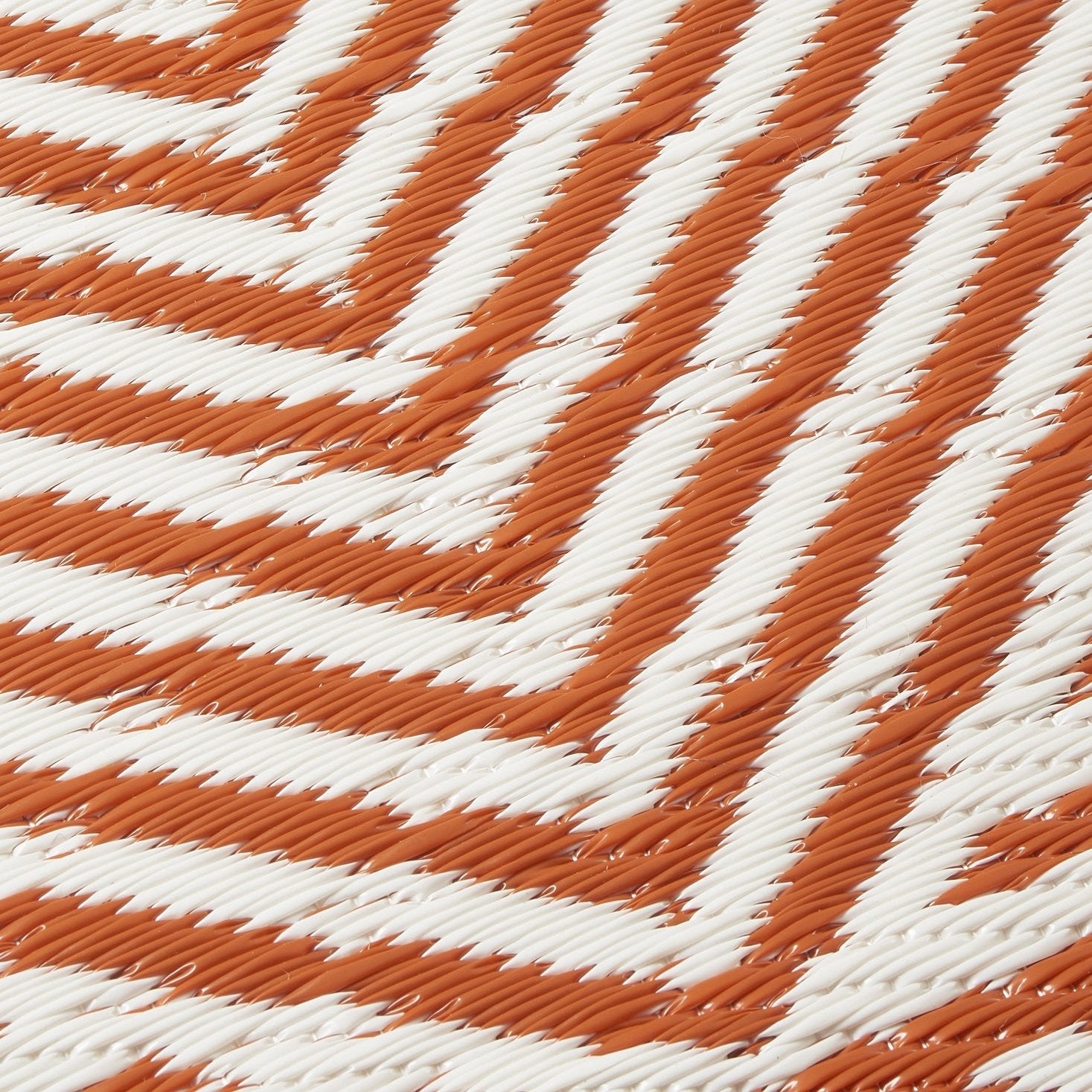 Tokyo - Burnt Orange Outdoor Rug for Patio