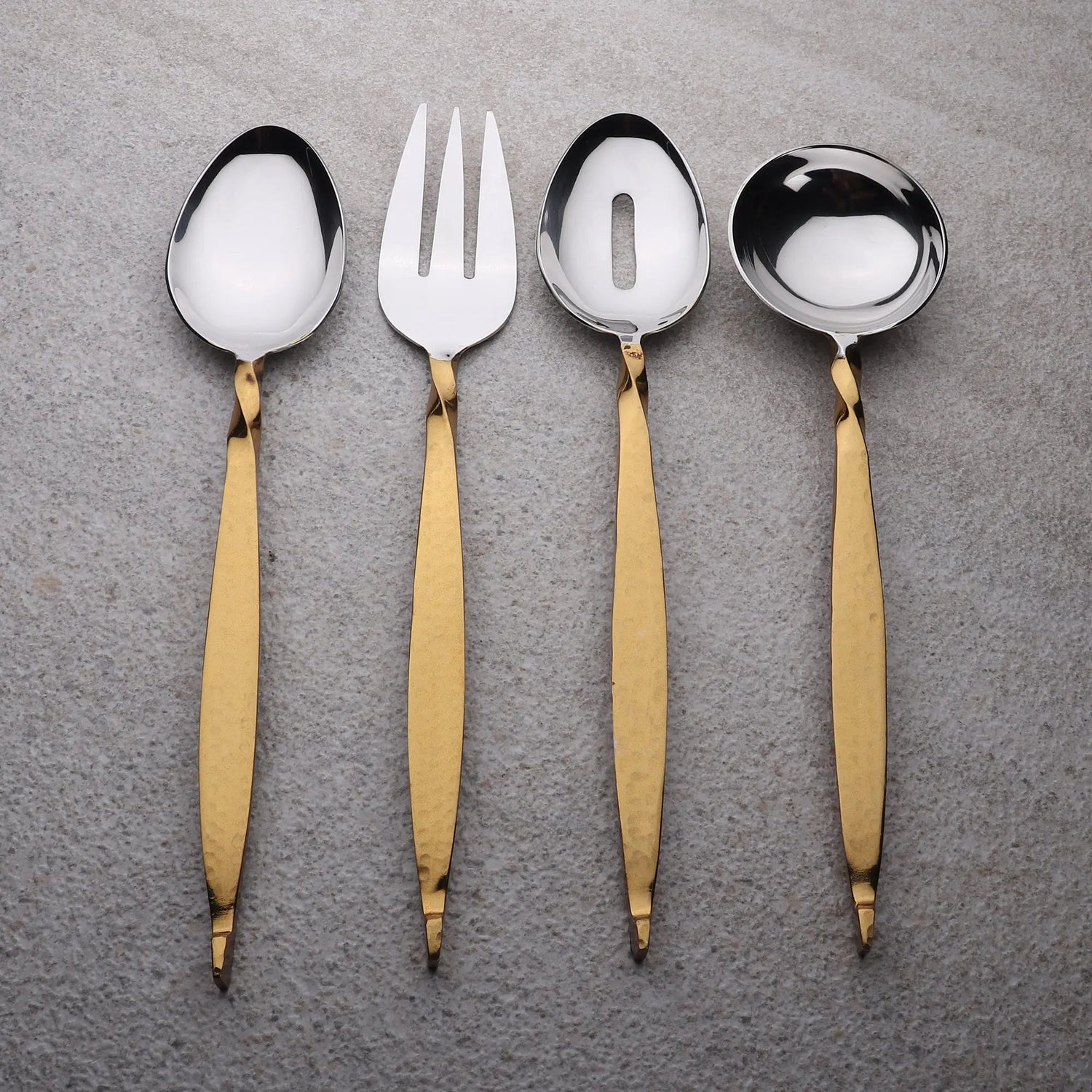 Twisted Urban Vintage Gold 4 Piece Hostess Set