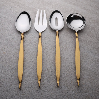 Twisted Urban Vintage Gold 4 Piece Hostess Set