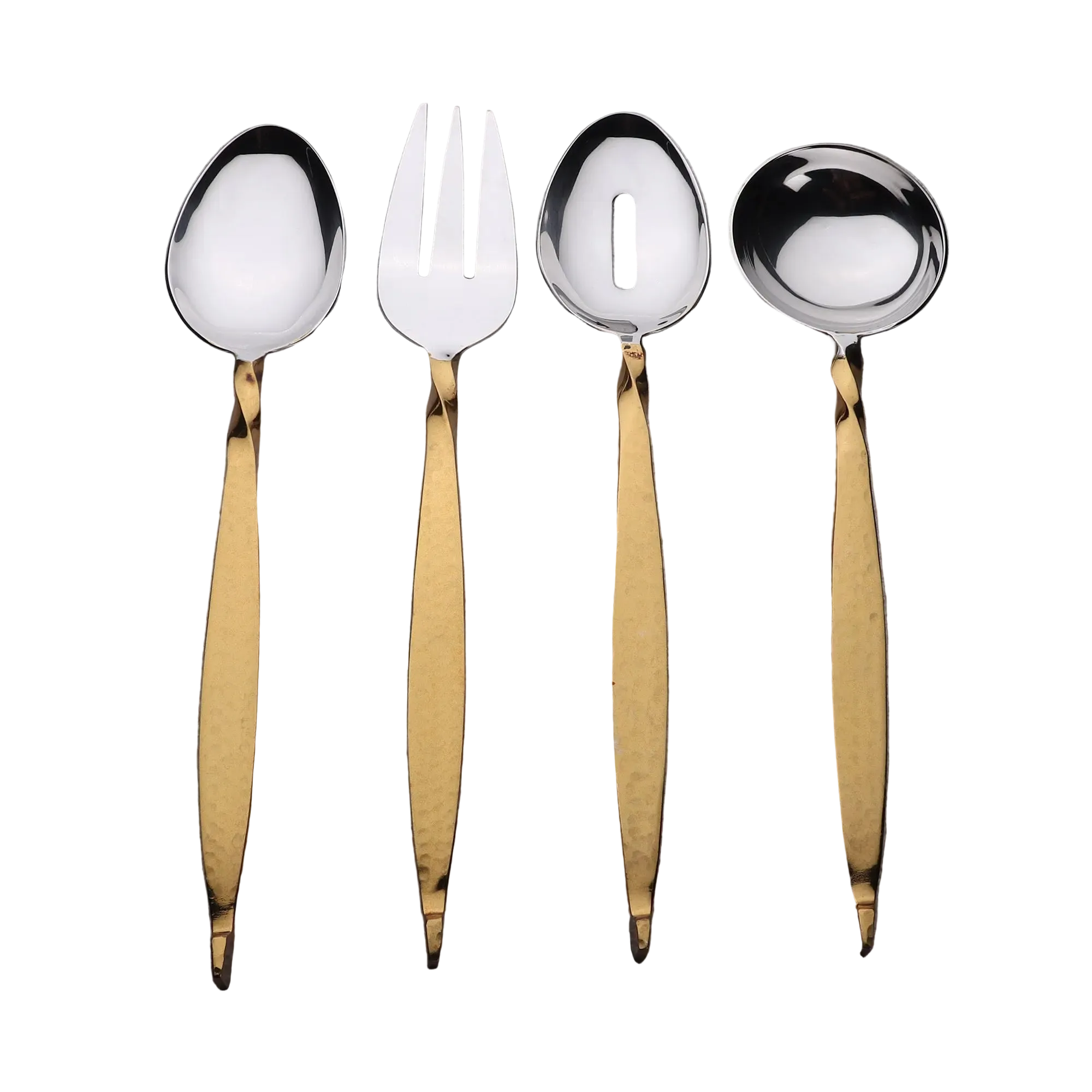 Twisted Urban Vintage Gold 4 Piece Hostess Set