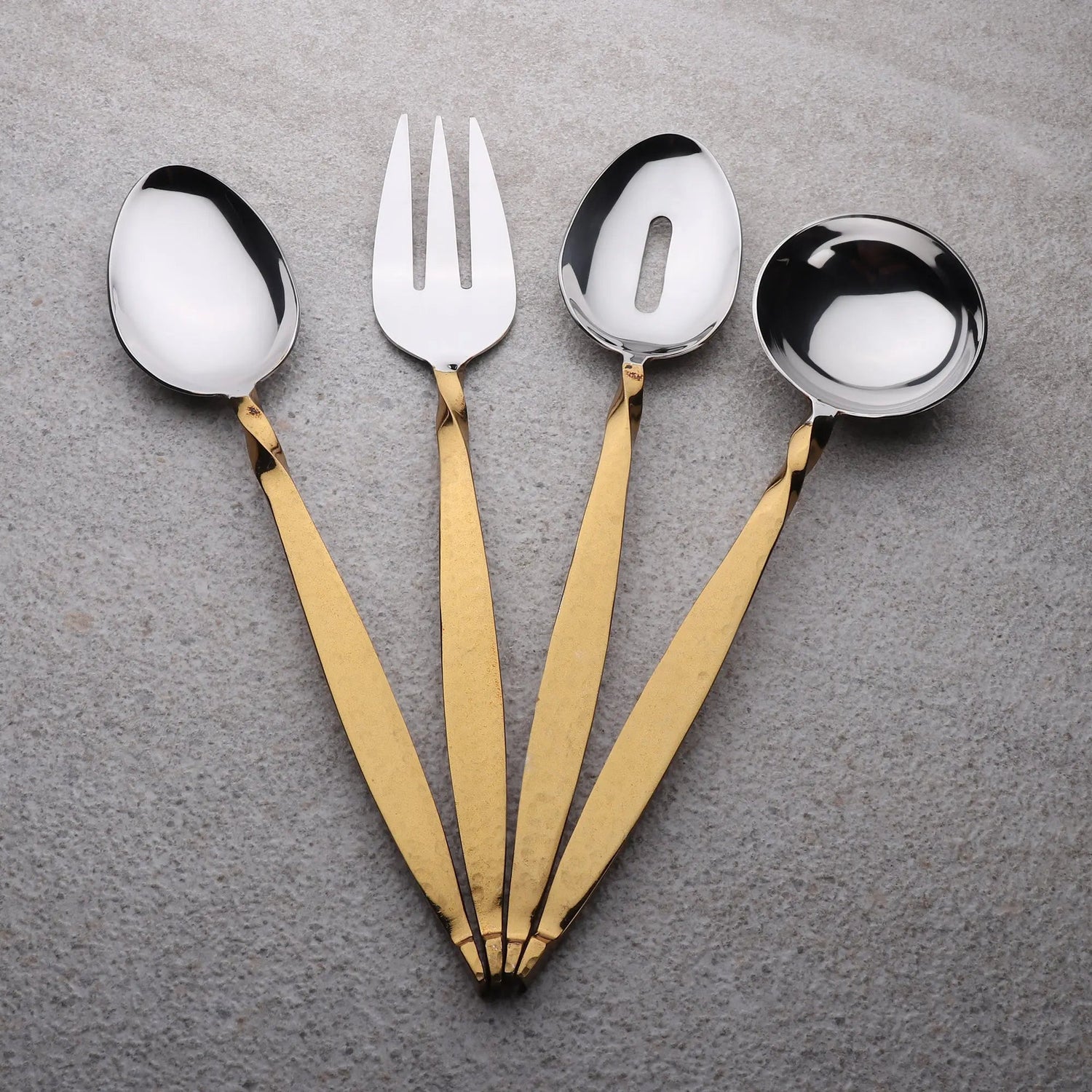 Twisted Urban Vintage Gold 4 Piece Hostess Set