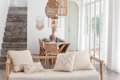 Gaia Hand Stitched Cotton Pillow Covers