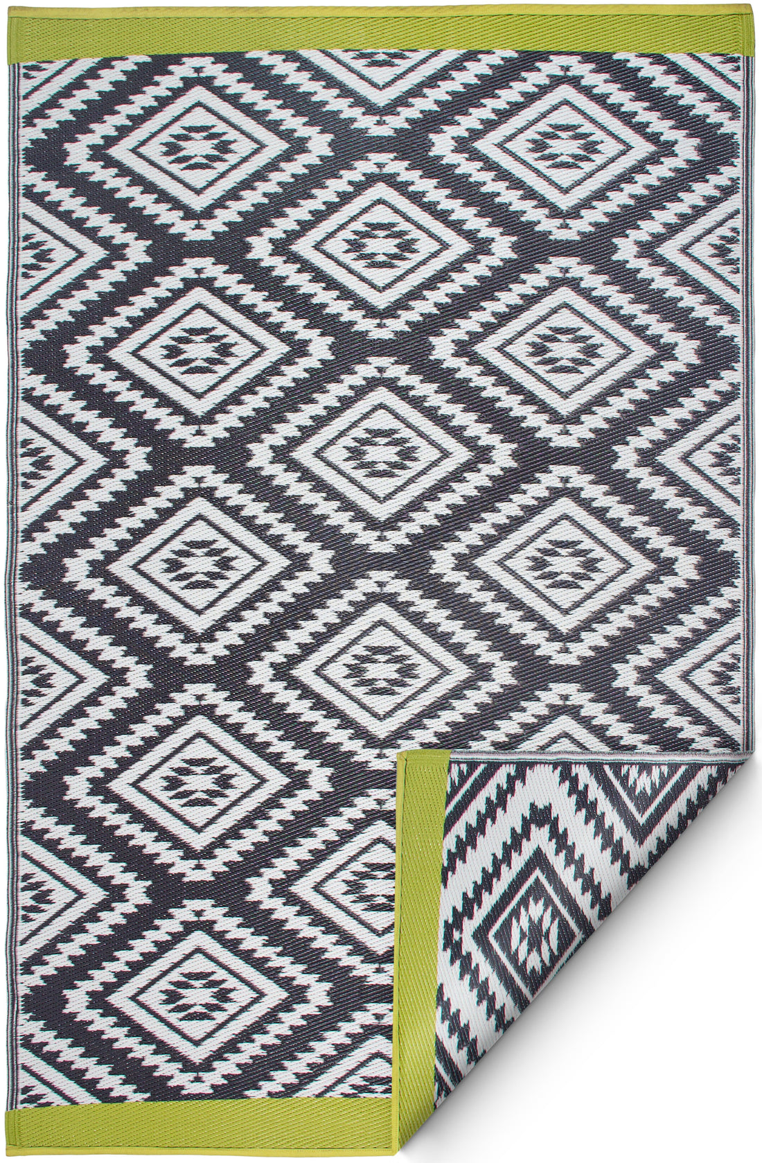 (SALE) Valencia - Gray Reversible Outdoor Rug