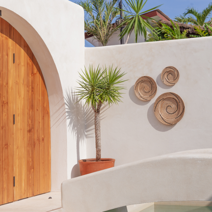 Rama Natural Wall Baskets
