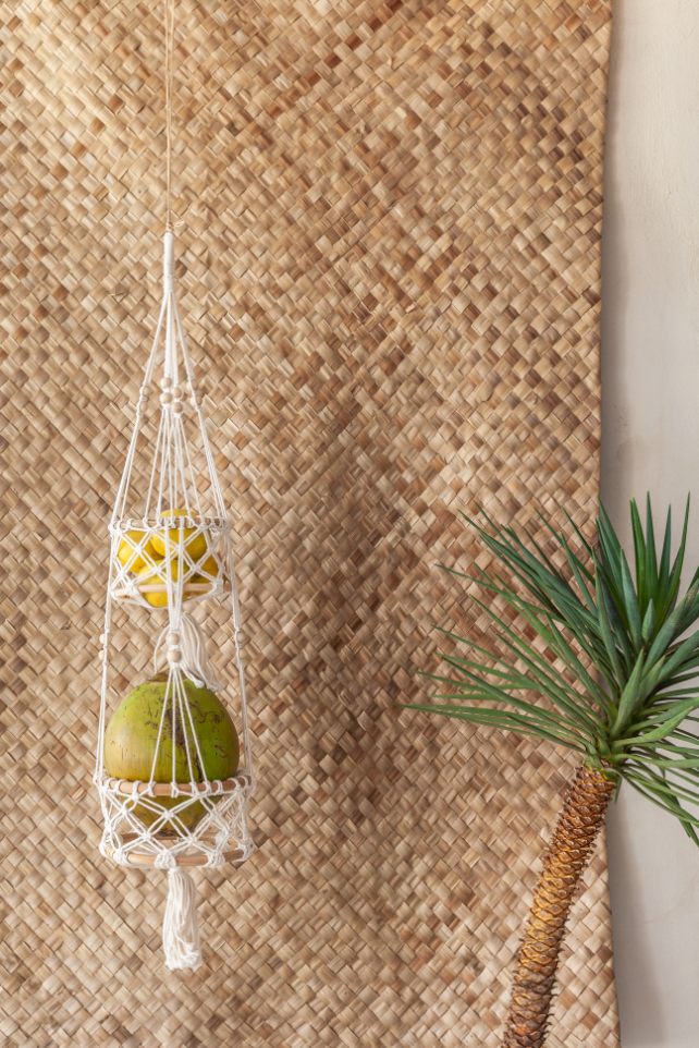 Beaded Macrame Plant Hangers