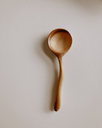 Teak Sugar Spoon