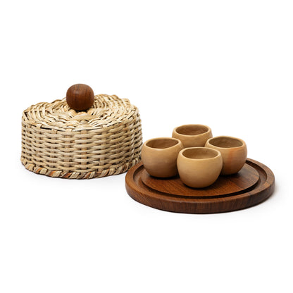 Cuatro Copitas Shot Glass Set
