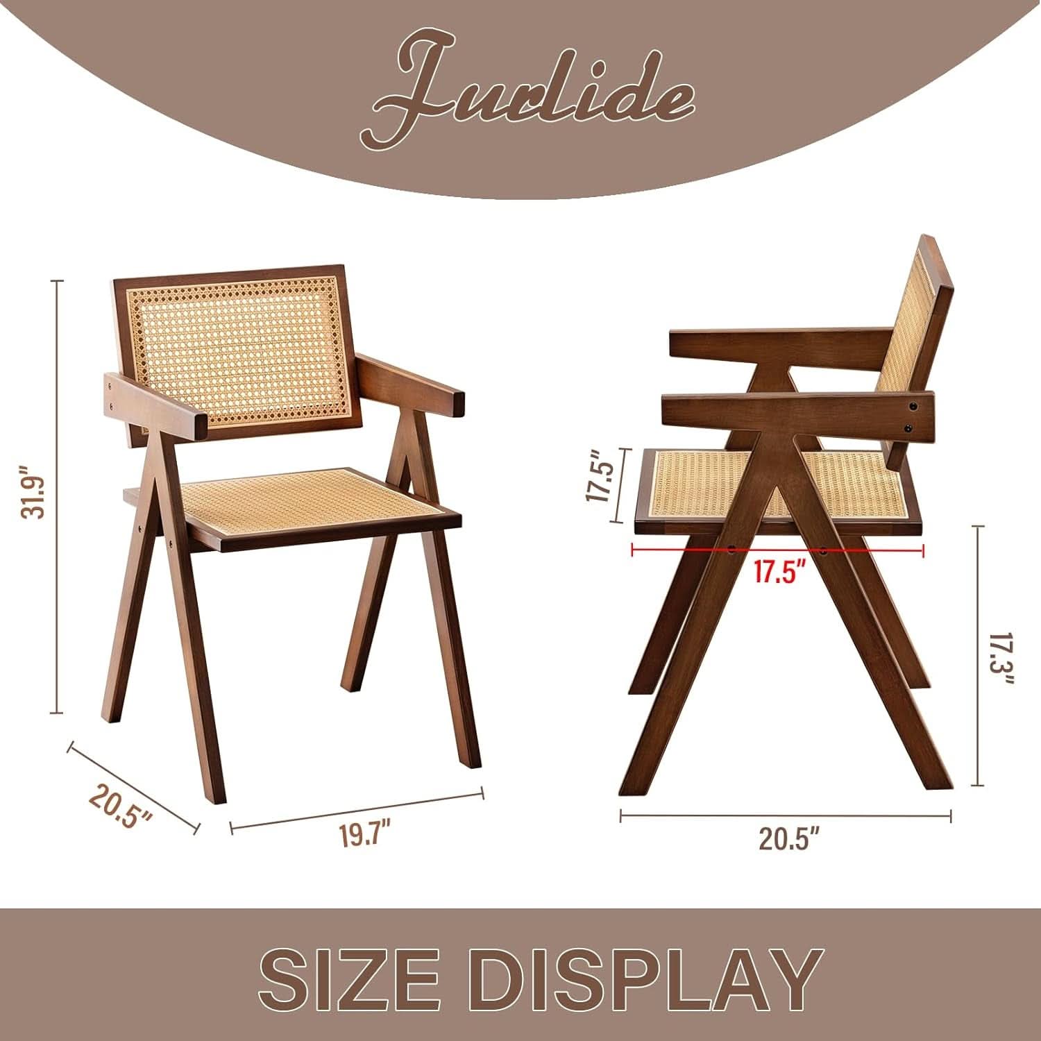 Set of 2 Indoor/Outdoor Rattan Armchairs