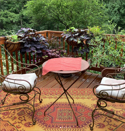Turkish Rust - Handmade Reversible Outdoor Mat