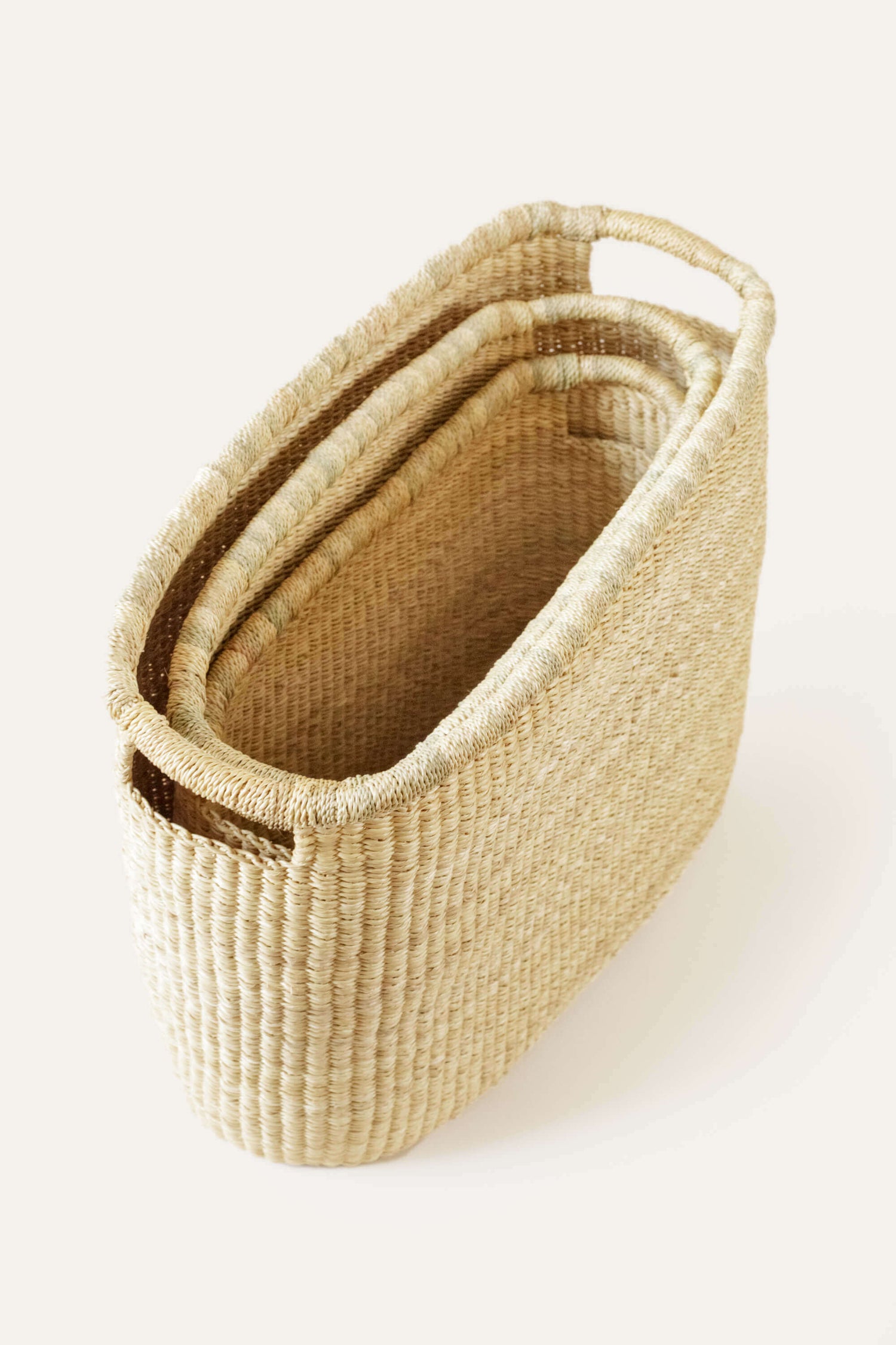 Bolga Nesting Baskets - Set of 3