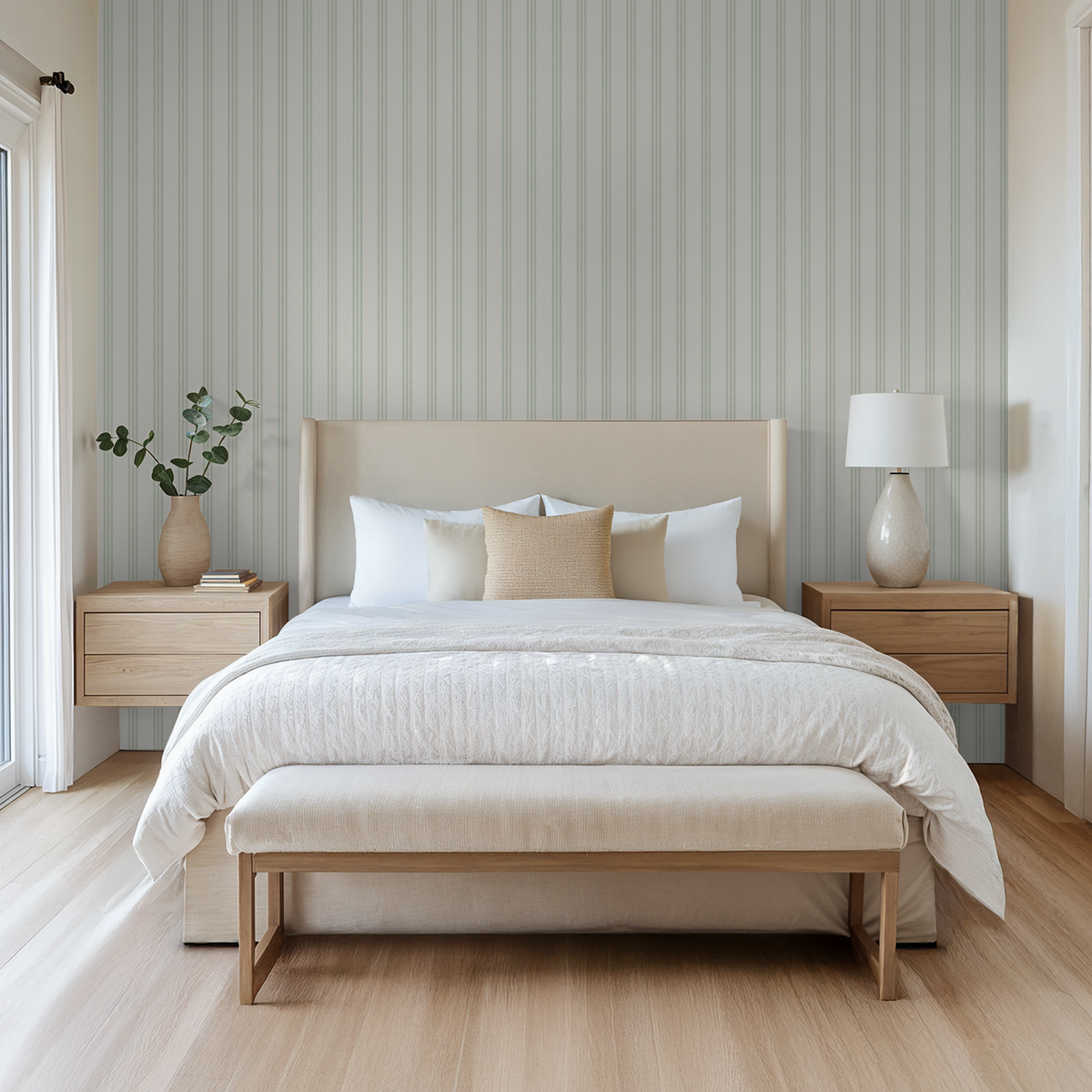 The Andrew Small (Light Green) Wallpaper