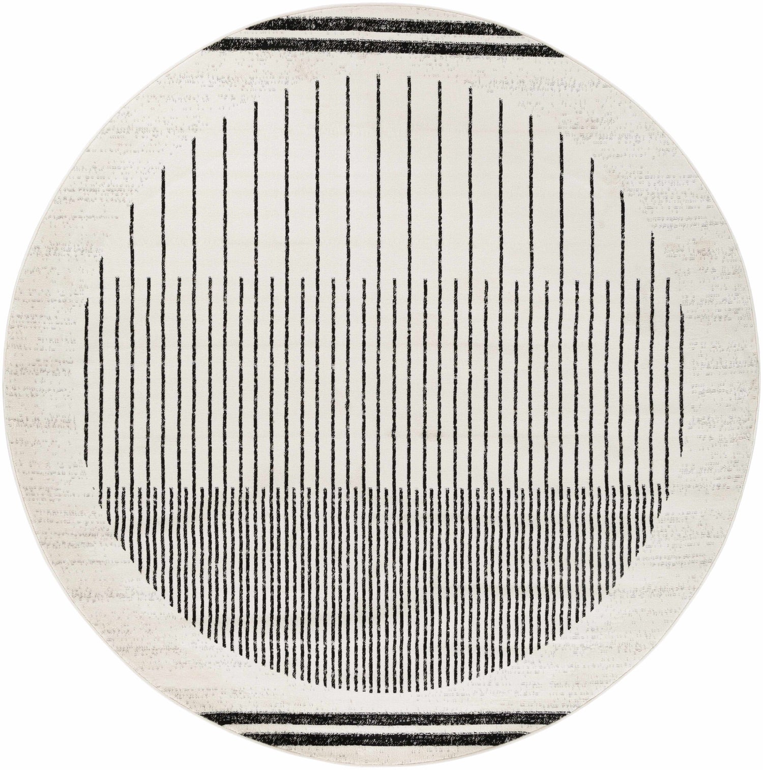 Angus Black&amp;White Geometric Area Rug